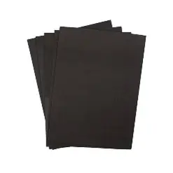 [EP-003] 5 ct EVA Foam Sheet, Black, Size: 8.5" x 11.5"