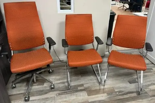 [Clearance-Combo1] Combo silla ejecutiva + sillas de espera